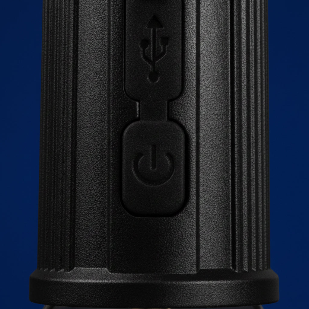 "Luz de camping, recargable por USB. Modelo: HL-LAM8335"