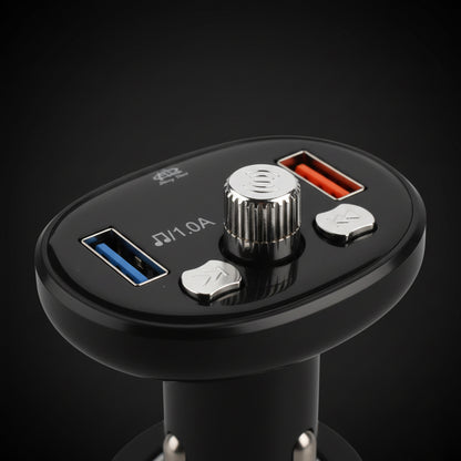 Transmisor Bluetooth FM Auto Manos Libres Cargador 2 Usb - TC6762