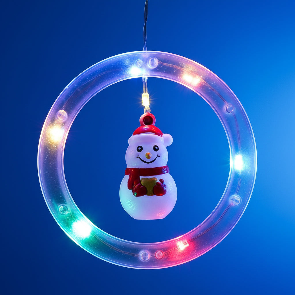 Serie navideña de aros con 5 figuras navideñas DML8219