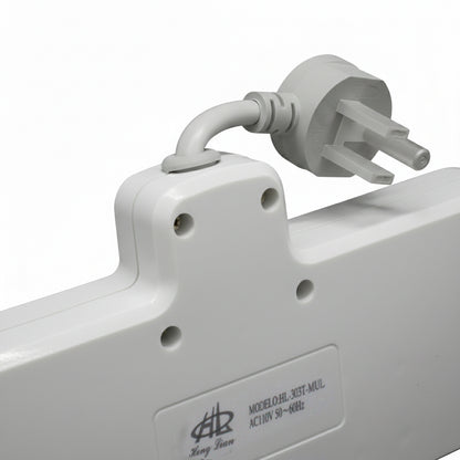 "Multicontacto 4 enchufes. Modelo: HL-303T-MUL"