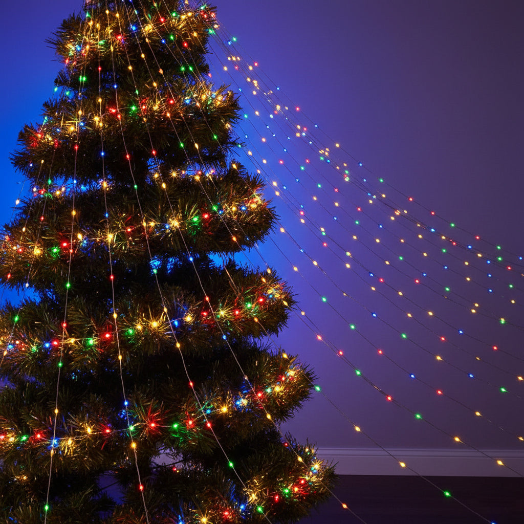 Estrella con red de luces.Modelo: DML8746