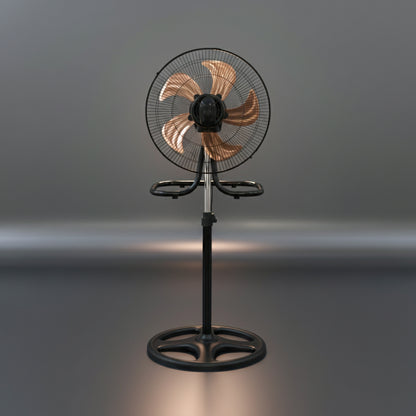 Ventilador de color negro. Modelo: VEN16N