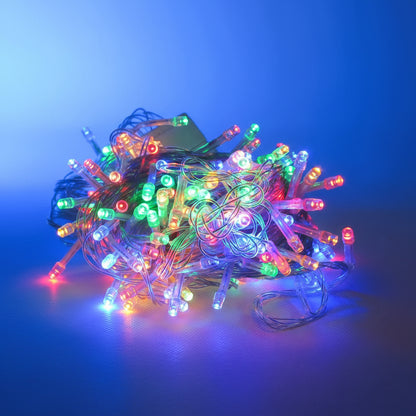 Cadena de luces de alambre transparente DML8166