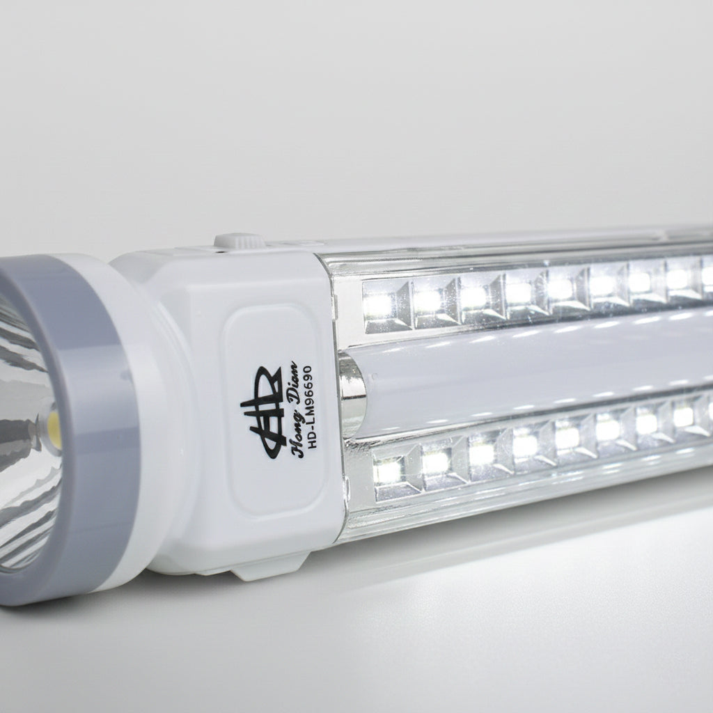 Lampara de emergencia con linterna LED: HL-LAM6680