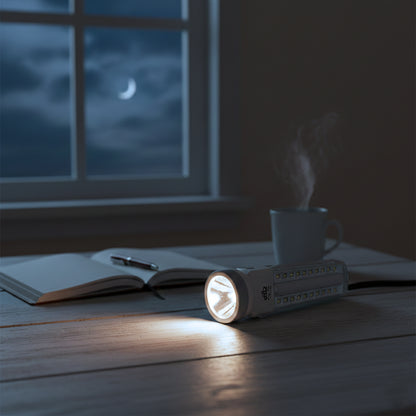 Lampara de emergencia con linterna LED: HL-LAM6680
