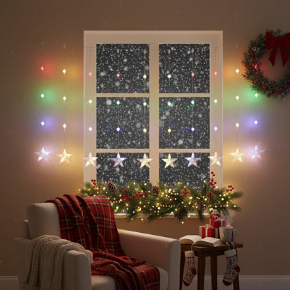 DML8721 cortina de luz colorida