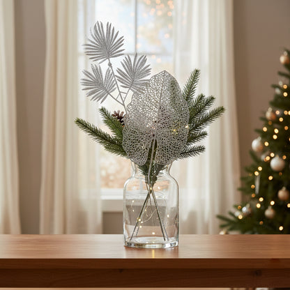 Adorno Colgante de Hoja para Árbol de Navidad - Modelo HL-SDH8418