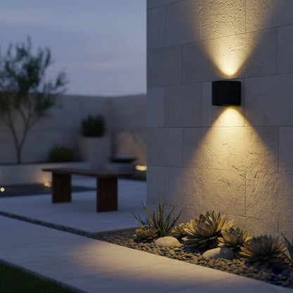 Foco doble salida de luz. Modelo MDL5352