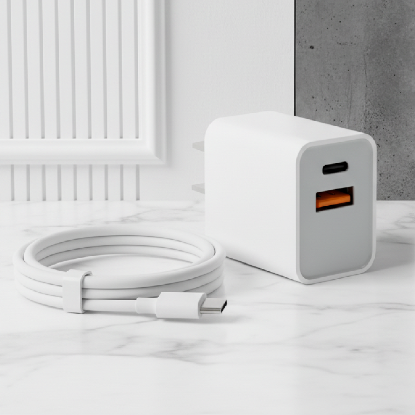 Cargador tipo USB y tipo C HL-CARG8889