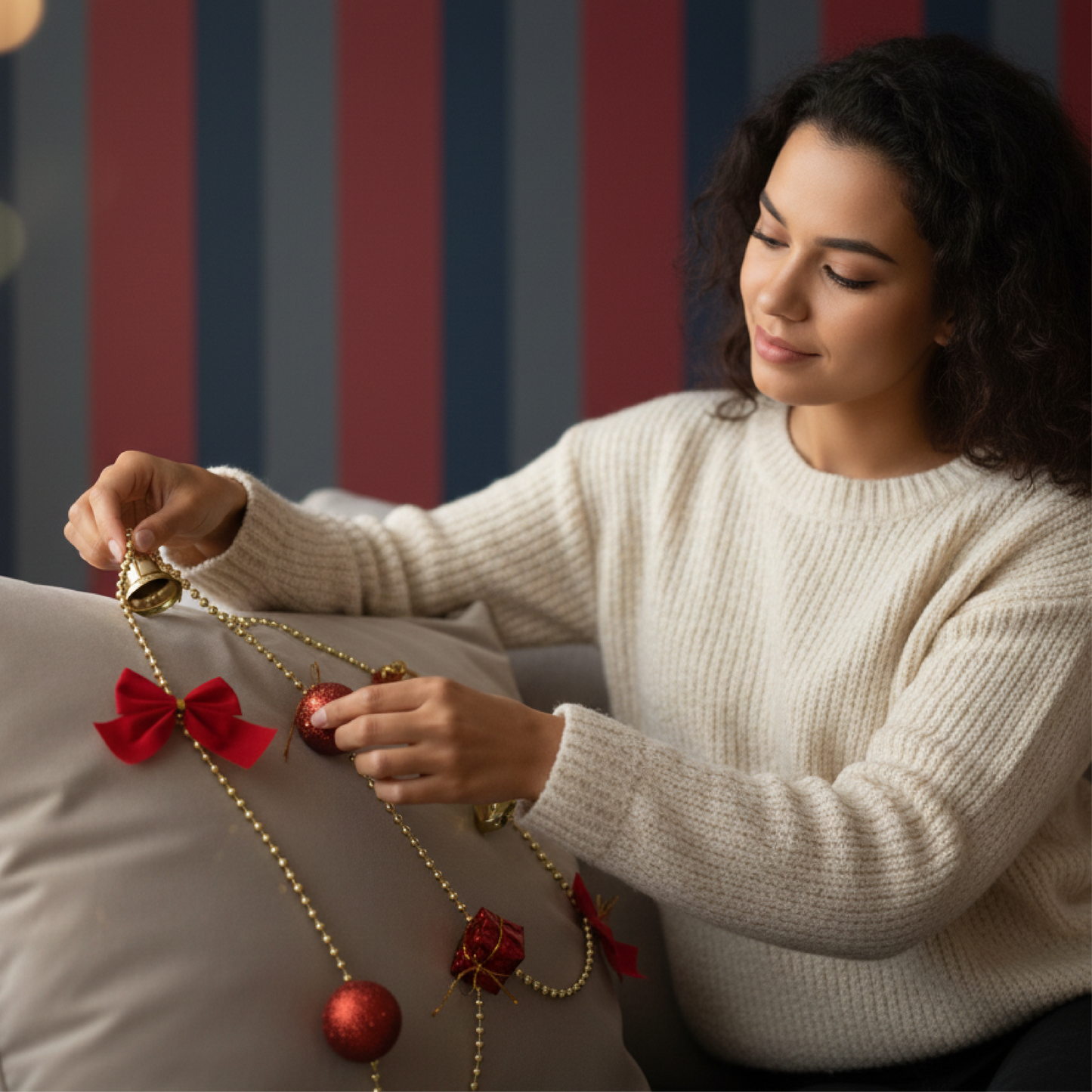 Adorno Navideño Cadena Modelo:HL-SDH8398