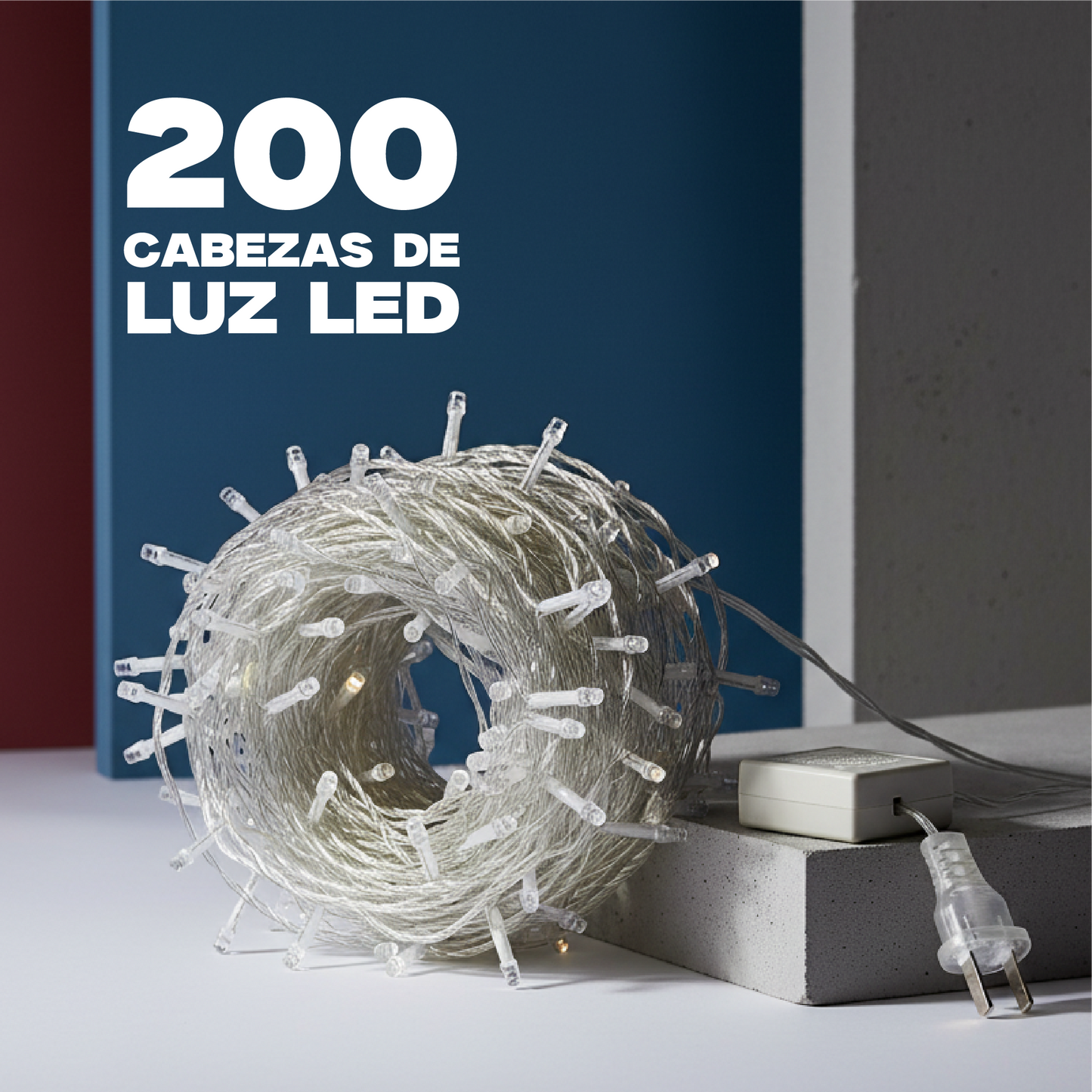 Serie de luces para decoración navideña DML8163