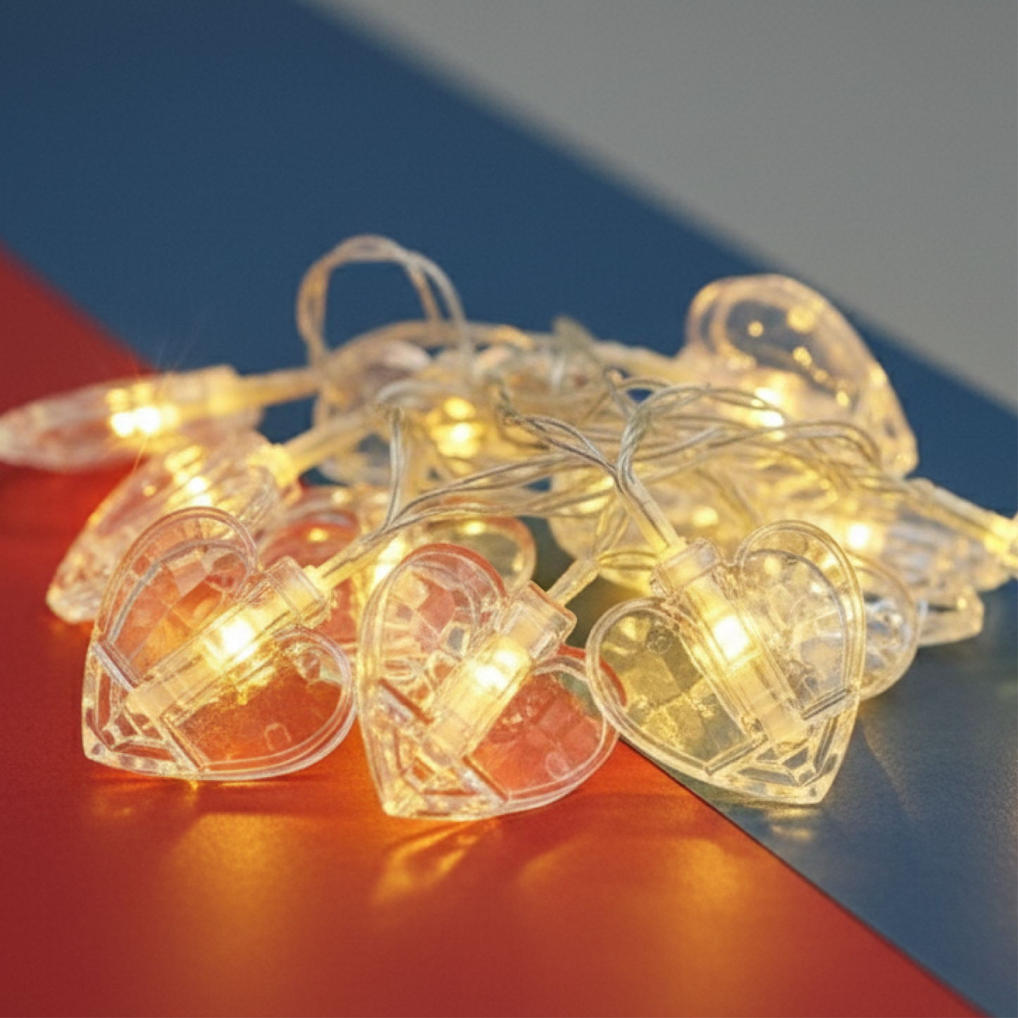 Serie de pinzas en forma de corazón COL110G10