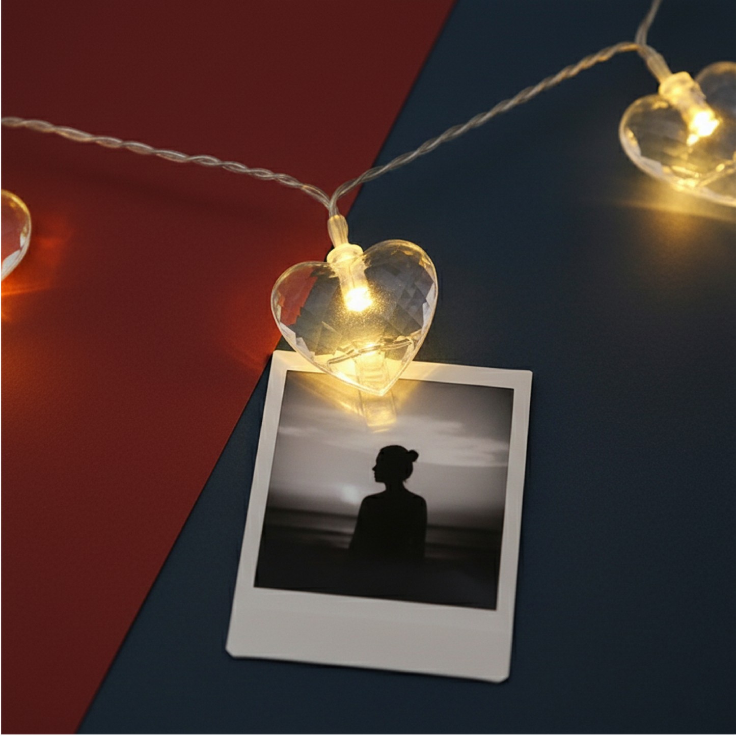 Serie de pinzas en forma de corazón COL110G10