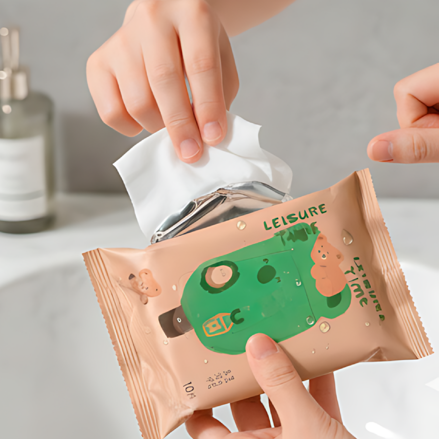 Toallitas humedas. Modelo:SZJ9086