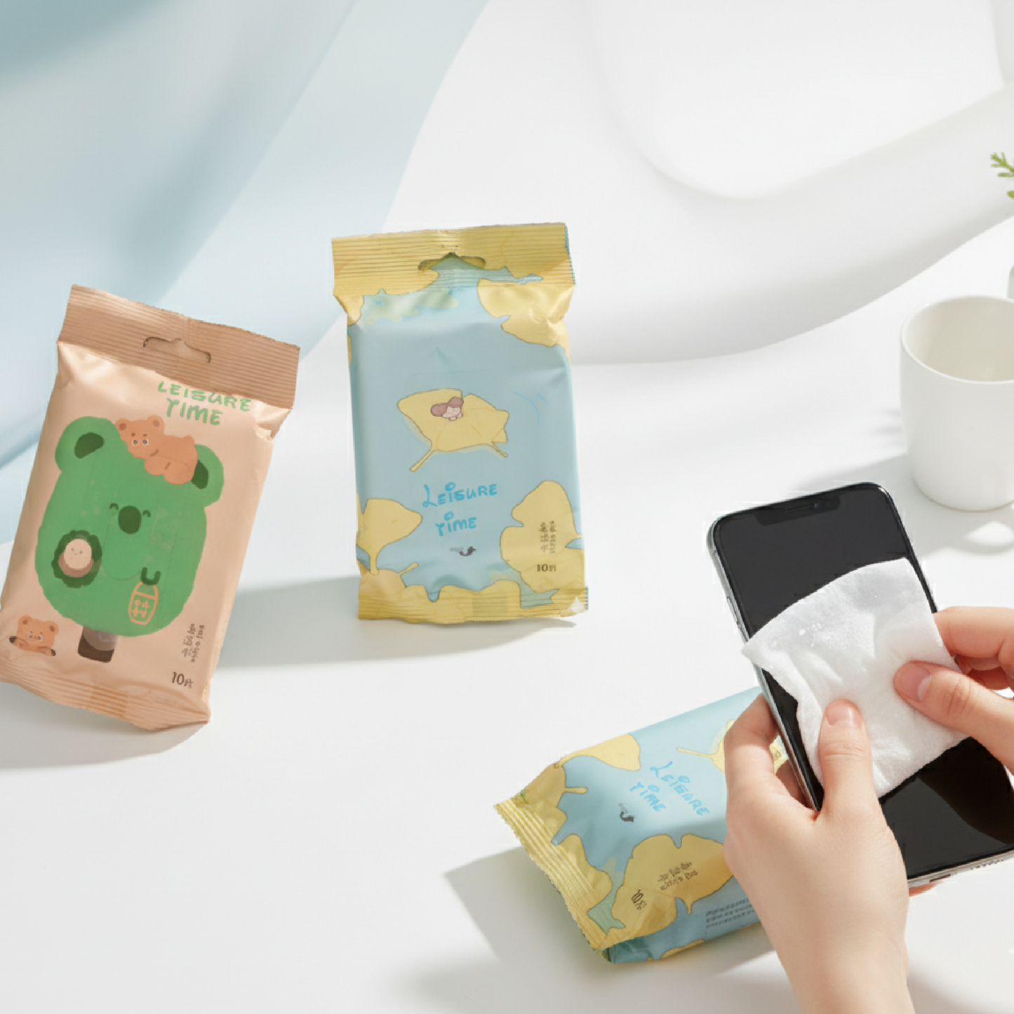 Toallitas humedas. Modelo:SZJ9086