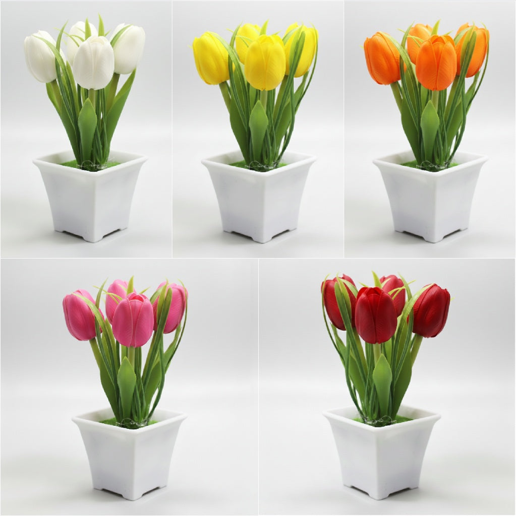 Tulipanes artificiales.Modelo: HL-FAC4308