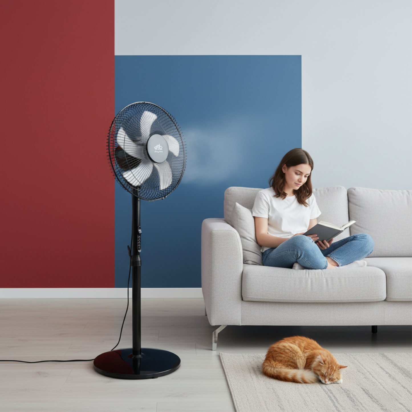 Ventilador de piso con control remoto HL-VEN17N