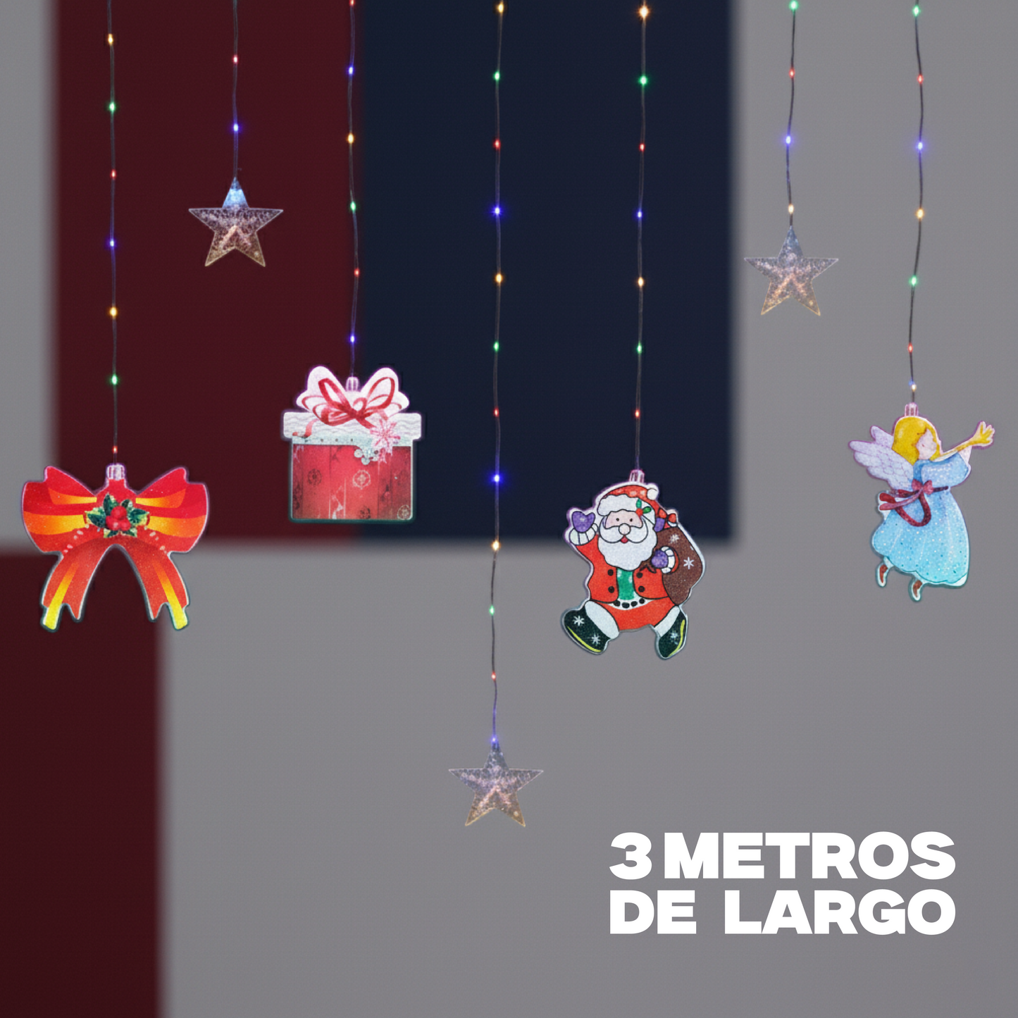 Luces colgantes pequeños de 5 estrellas DML8243