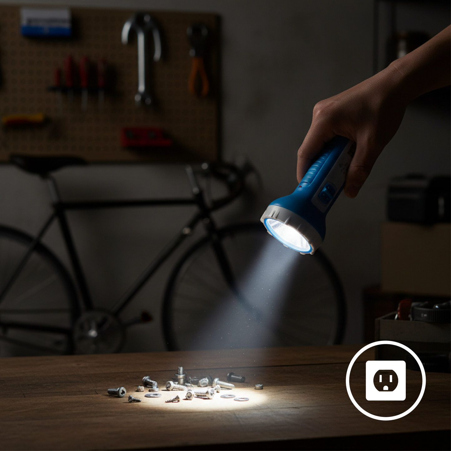 Linterna de mano.Modelo:HL-LAM803