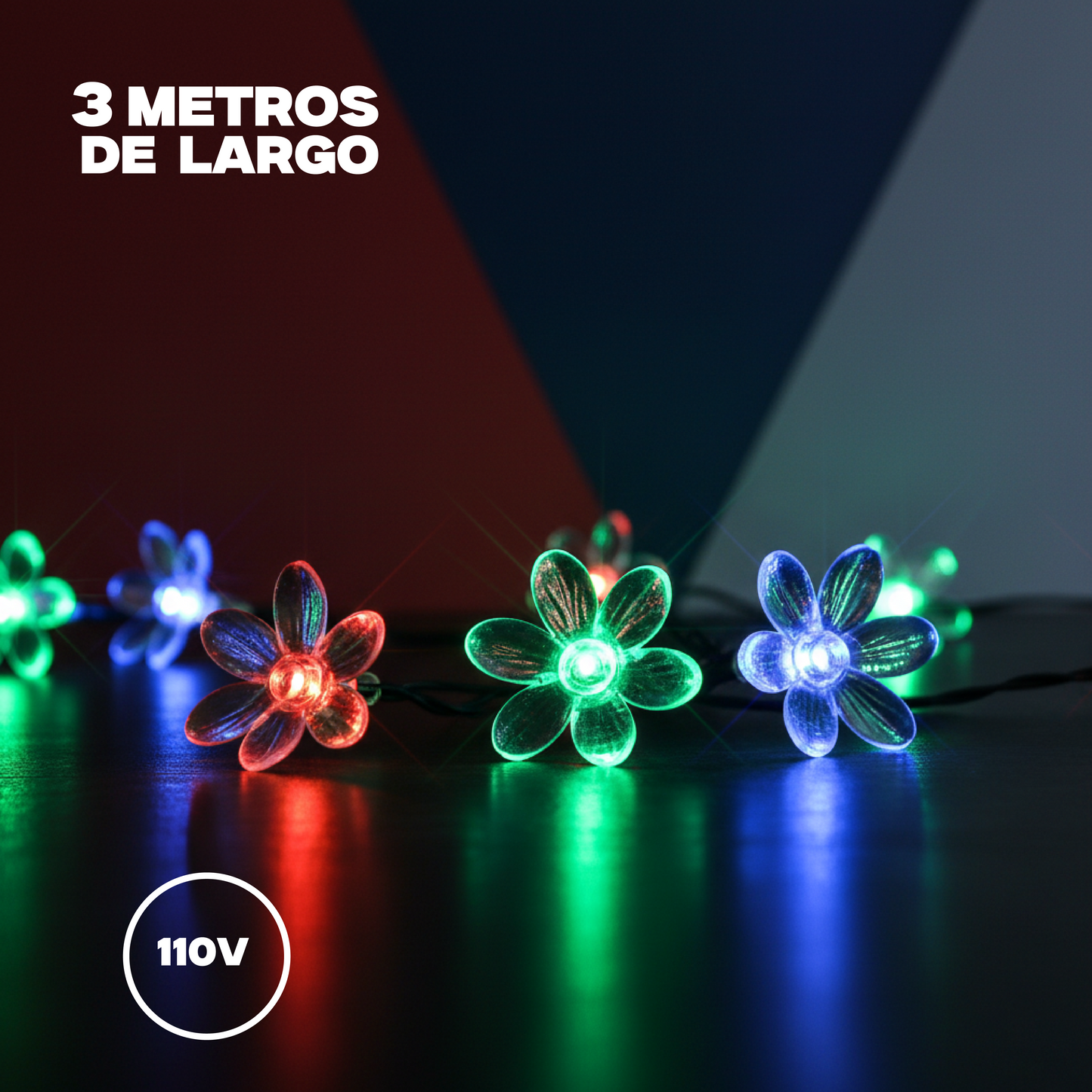 Cadena de luces de flor de cerezo DML8268