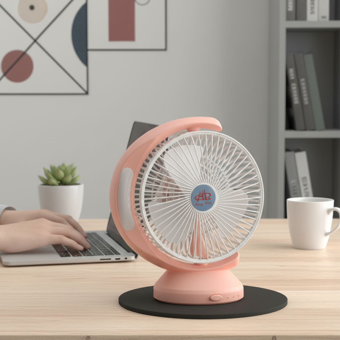 Ventilador de lámpara de escritorio HL-VEN25N