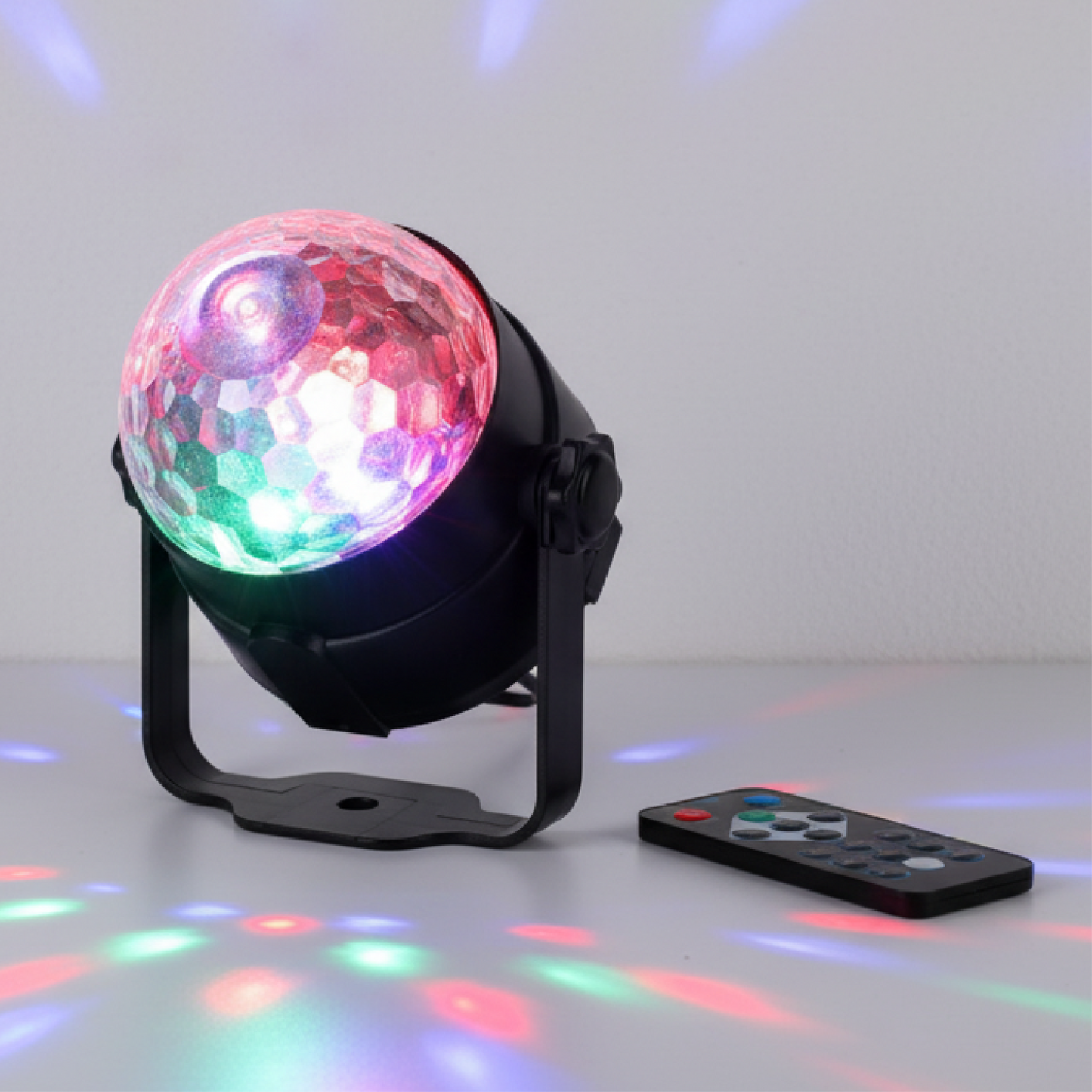 Luz de techo rotativa de colores. Modelo INT072