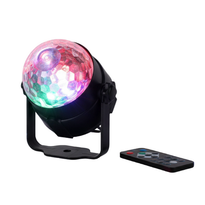 Luz de techo rotativa de colores. Modelo INT072