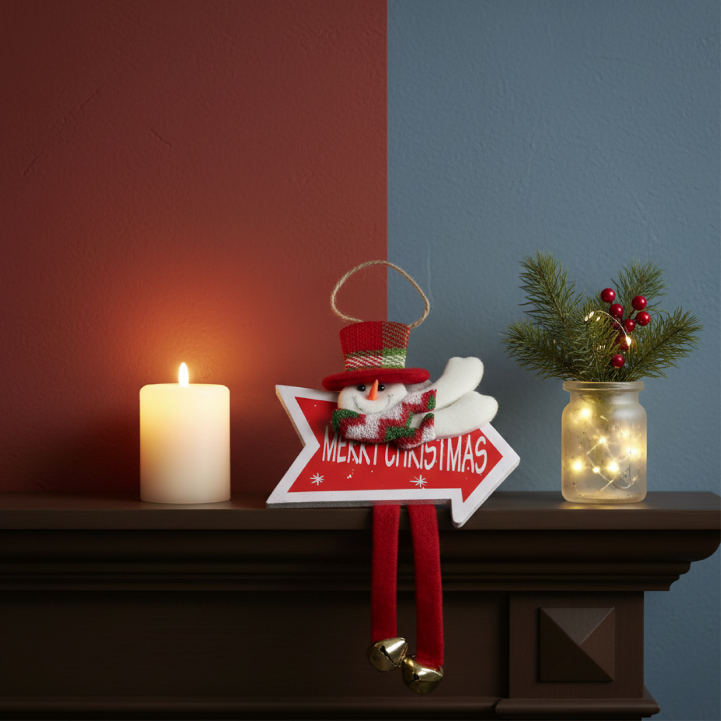 Colgantes de tela navideños HL-SDH8400