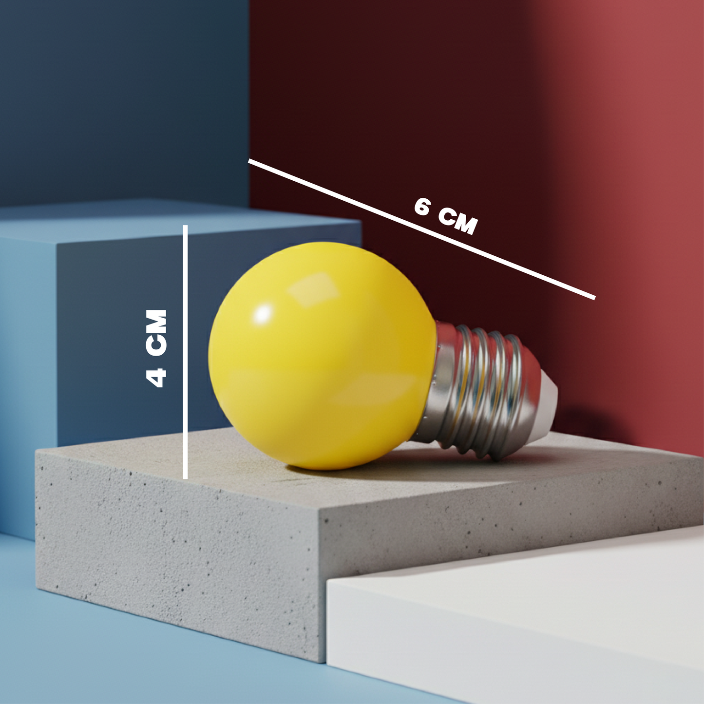 Bombilla LED amarilla MODA-FOC71AM