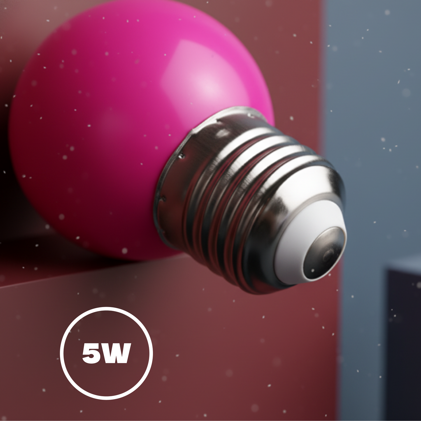 Bombilla LED de color rosa MODA-FOC71M