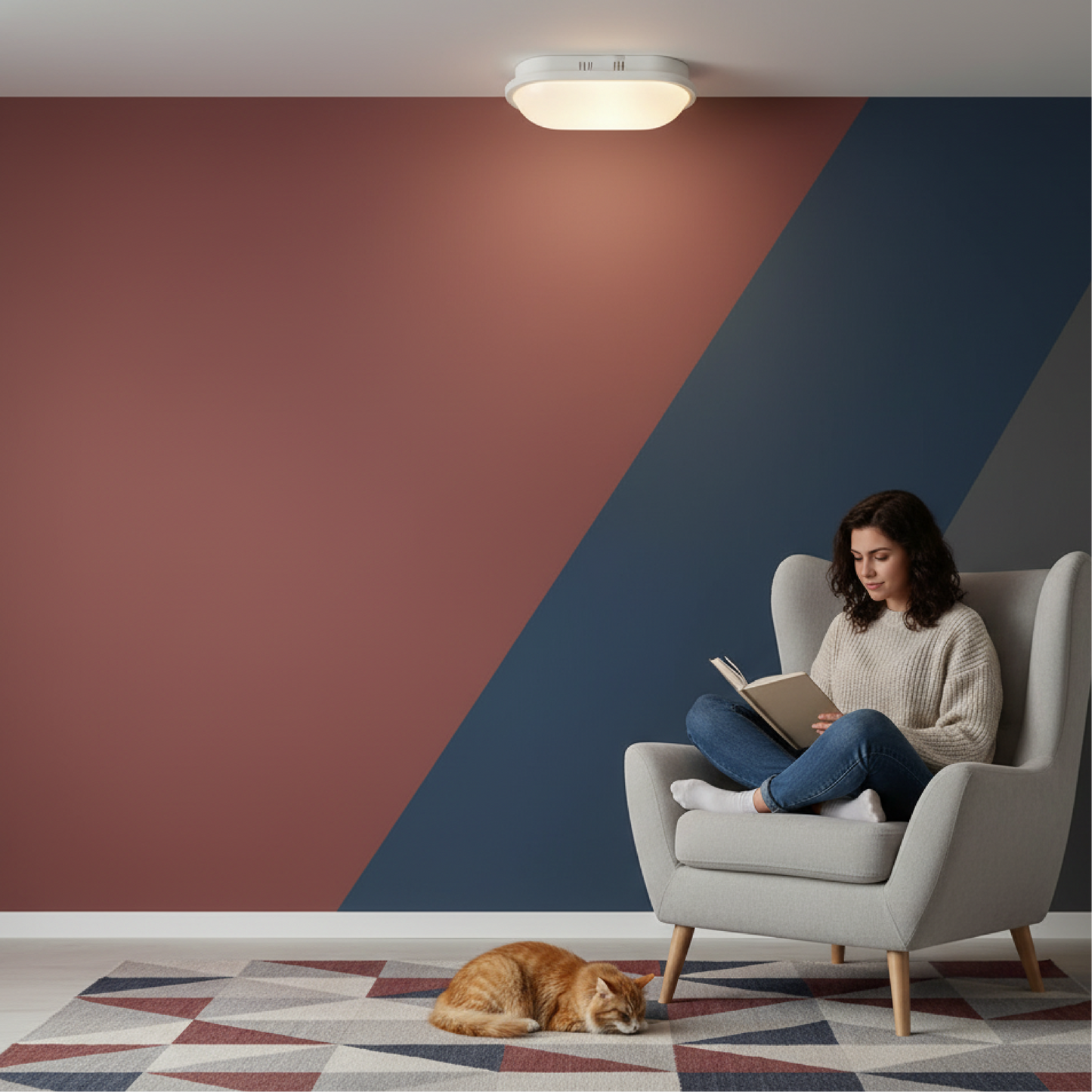 Lampara Led. Modelo:HL-LAM24W-P