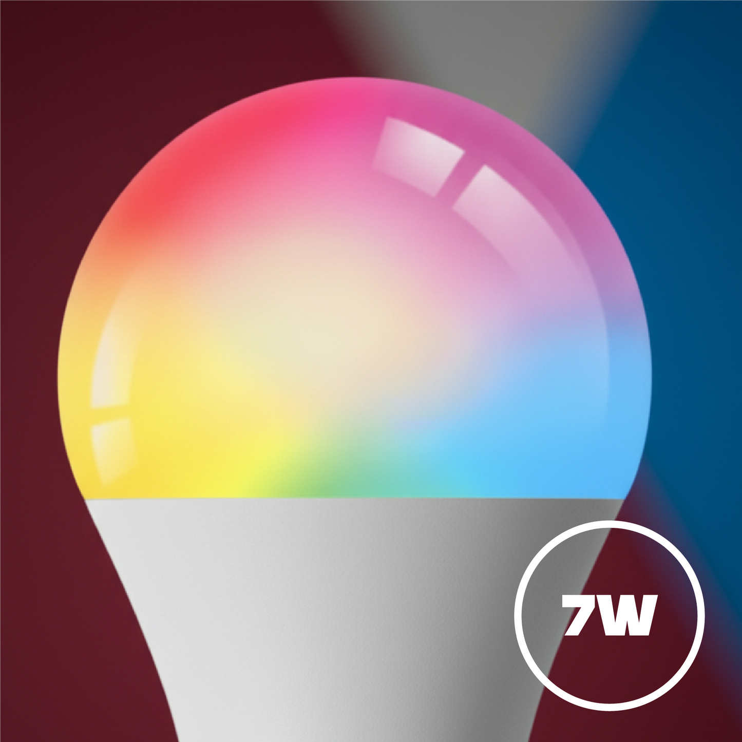 Foco LED LUZ MULTICOLOR/LUZ BLANCA INT001